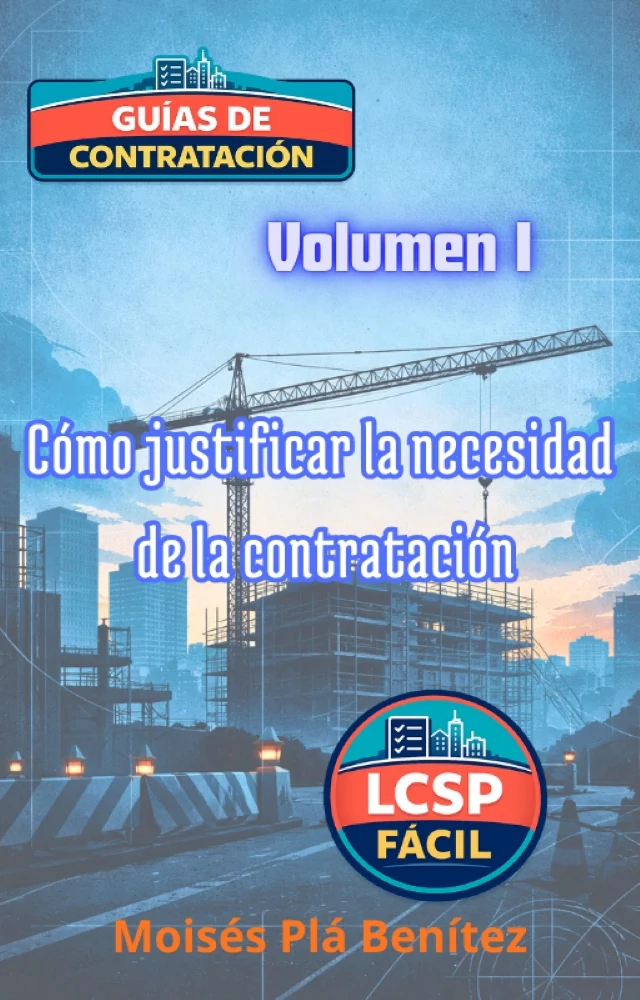 Portada de la guía Cómo justificar la necesidad de la contratación